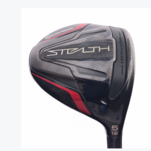 used taylormade stealth 5 fairway wood 18 degree soft regular flex