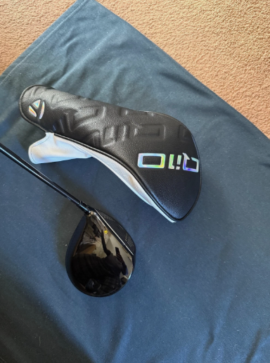 taylormade qi10 max 10.5° driver – limited edition gold – tour ad stiff